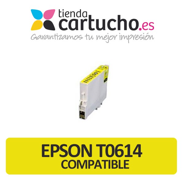 CARTOUCHE COMPATIBLE EPSON T0614 JAUNE CARTOUCHE COMPATIBLE EPSON T0614 JAUNE