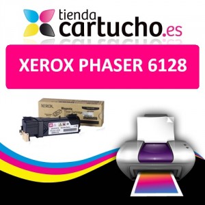 Toner NEGRO Xerox phaser 6128 compatible PERTENENCIENTE A LA REFERENCIA Toner Xerox Phaser 6128
