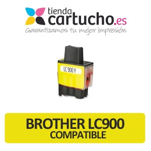 Cartucho de tinta  compatible Brother LC900 BK, sustituye al cartucho original Brother LC-900BK PARA LA IMPRESORA Brother Fax-1835C