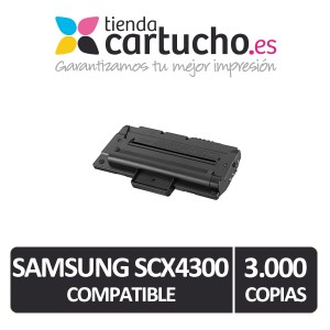 Toner SAMSUNG SCX4300 compatible, sustituye al toner original SAMSUNG SCX4300, REF. SCX4300 PERTENENCIENTE A LA REFERENCIA Toner Samsung MLT-D109S