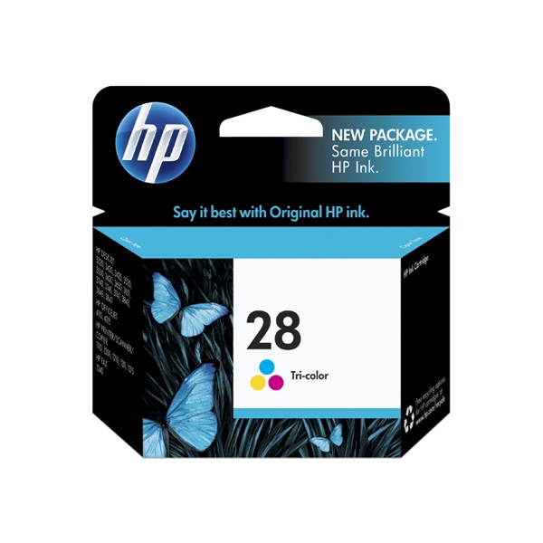 HP 28 Tricolore Encre Original C8728AE (8ml.) HP 28 Tricolore Encre Original C8728AE (8ml.)
