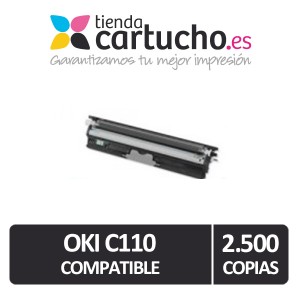 Toner NEGRO OKI C110 compatible PARA LA IMPRESORA Toner OKI C130n