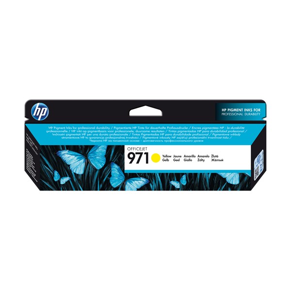 Cartouche tinta HP 971 Jaune Original Cartouche tinta HP 971 Jaune Original