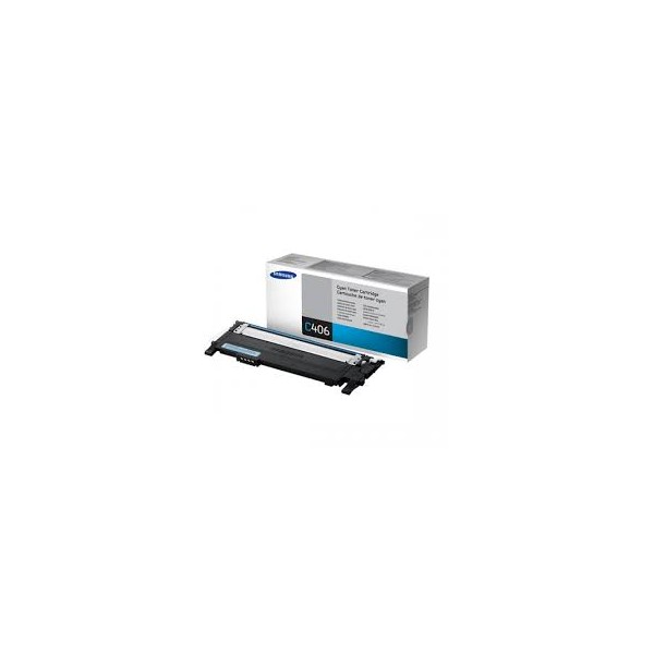 Toner Samsung CLP360 (CLT-C406S) Cyan Original Toner Samsung CLP360 (CLT-C406S) Cyan Original