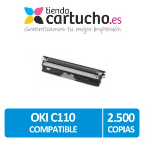 Toner NEGRO OKI C110 compatible PARA LA IMPRESORA Toner OKI C110