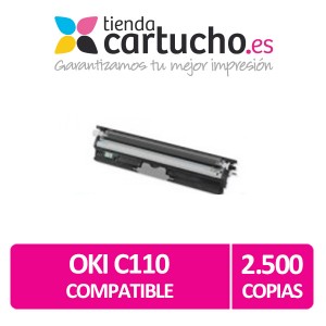 Toner NEGRO OKI C110 compatible PARA LA IMPRESORA Toner OKI C130n