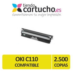 Toner NEGRO OKI C110 compatible PARA LA IMPRESORA Toner OKI C130n