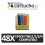 PACK 48 (ELIJA COLORES) CARTUCHOS COMPATIBLES EPSON T0611/2/3/4