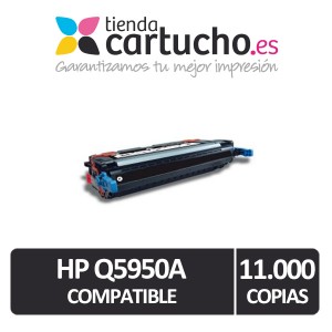 TONER HP Q5950A NEGRO COMPATIBLE PERTENENCIENTE A LA REFERENCIA Toner HP 643A / Q5950/1/2/3A