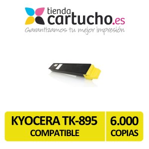 Toner AMARILLO KYOCERA TK 895 compatible PARA LA IMPRESORA Toner Kyocera FS-C8020MFP