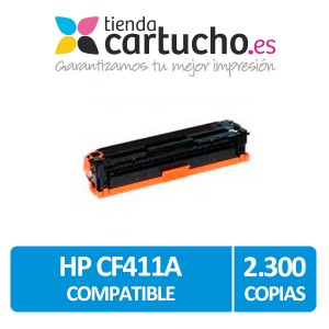 Toner HP CF411A Compatible Cyan PARA LA IMPRESORA Toner HP Color LaserJet Pro MFP M377 DW