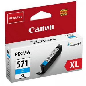 Canon CLI-571Original Cyan PARA LA IMPRESORA Cartouches d'encre Canon Pixma MG6852