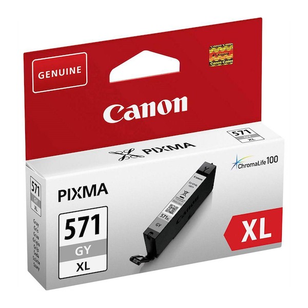 Canon CLI-571 Original grey grande capacité Canon CLI-571 Original grey grande capacité