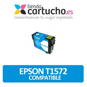 Cartucho compatible Epson T1572 cyan PERTENENCIENTE A LA REFERENCIA Encre Epson T1571/2/3/4/5/6/7/8/9