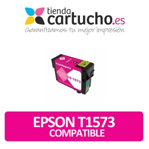 Cartucho compatible Epson T1573 Magenta PARA LA IMPRESORA Epson Stylus Photo R3000