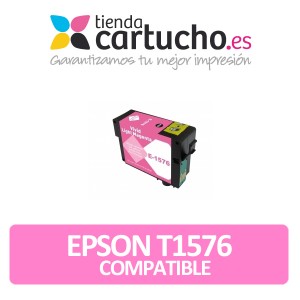 Cartucho compatible Epson T1576 Light Magenta PARA LA IMPRESORA Epson Stylus Photo R3000