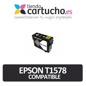 Cartucho compatible Epson T1578 Negro Mate PERTENENCIENTE A LA REFERENCIA Encre Epson T1571/2/3/4/5/6/7/8/9
