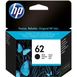 HP 62 NEGRO ORIGINAL PARA LA IMPRESORA Cartouches d'encre HP OfficeJet 5744 e-All-in-One