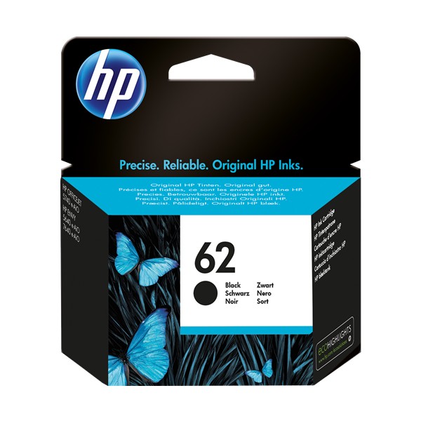 CARTOUCHE HP 62 NOIR ORIGINAL CARTOUCHE HP 62 NOIR ORIGINAL