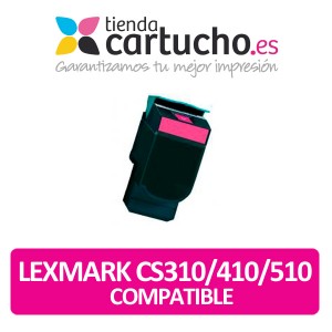 Toner Lexmark CS310/CS41/CS510 magenta compatible PERTENENCIENTE A LA REFERENCIA Cartouches Lexmark CS310/CS410/CS510 compatible