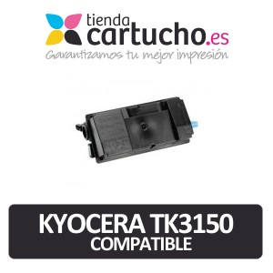 CARTUCHO DE TONER KYOCERA TK-3150 NEGRO COMPATIBLE PARA LA IMPRESORA Toner Kyocera ECOSYS M3540IDN