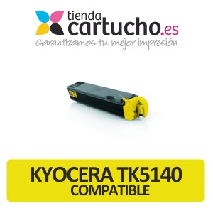 CARTUCHO DE TONER KYOCERA TK-5140 AMARILLO COMPATIBLE PARA LA IMPRESORA Toner Kyocera ECOSYS M6030CDN