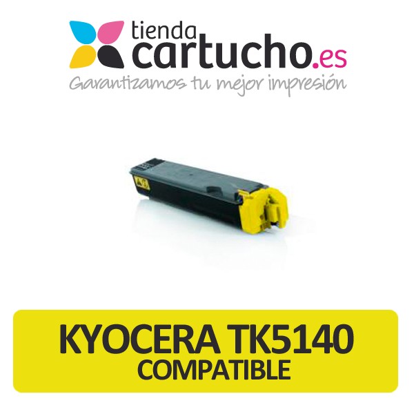 CARTOUCHE DE TONER KYOCERA TK-5140 JAUNE COMPATIBLE CARTOUCHE DE TONER KYOCERA TK-5140 JAUNE COMPATIBLE
