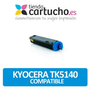 CARTUCHO DE TONER KYOCERA TK-5140 CYAN COMPATIBLE PARA LA IMPRESORA Toner Kyocera ECOSYS M6030CDN