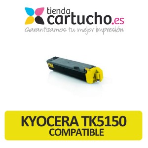 CARTUCHO DE TONER KYOCERA TK-5150 AMARILLO COMPATIBLE PARA LA IMPRESORA Toner Kyocera ECOSYS P6035CIDN
