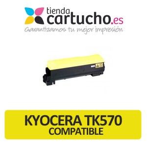 CARTUCHO DE TONER KYOCERA TK-570 AMARILLO COMPATIBLE PARA LA IMPRESORA Toner Kyocera FS-C5400DN
