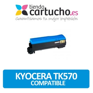 CARTUCHO DE TONER KYOCERA TK-570 CYAN COMPATIBLE PARA LA IMPRESORA Toner Kyocera FS-C5400DN