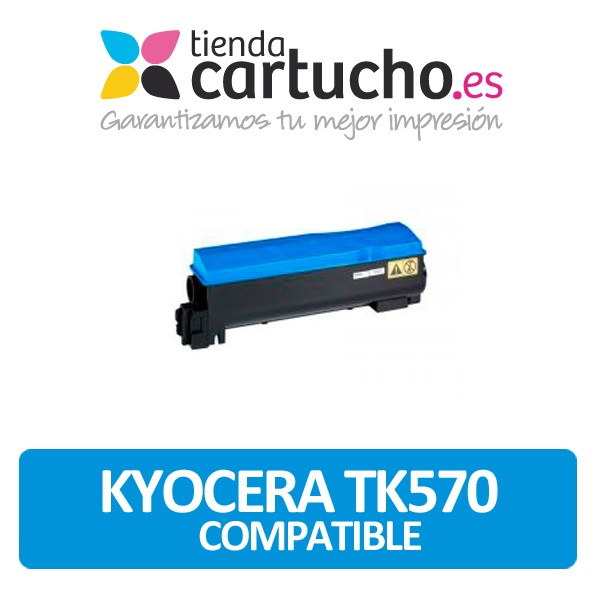 CARTOUCHE DE TONER KYOCERA TK-570 CYAN COMPATIBLE CARTOUCHE DE TONER KYOCERA TK-570 CYAN COMPATIBLE