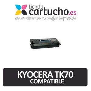 CARTUCHO DE TONER KYOCERA TK-70 NEGRO COMPATIBLE PARA LA IMPRESORA Toner Kyocera FS-9520DN