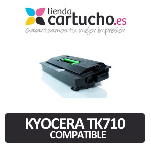 CARTUCHO DE TONER KYOCERA TK-710 NEGRO COMPATIBLE PERTENENCIENTE A LA REFERENCIA Toner Kyocera TK710