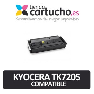 CARTUCHO DE TONER KYOCERA TK-7205 NEGRO COMPATIBLE PERTENENCIENTE A LA REFERENCIA Toner Kyocera TK7205
