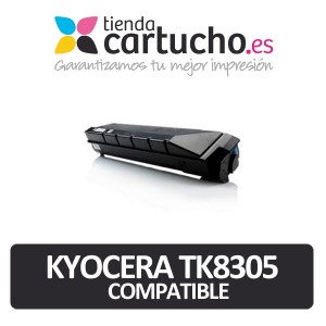 CARTUCHO DE TONER KYOCERA TK-8305 NEGRO COMPATIBLE PARA LA IMPRESORA Toner Kyocera TASKALFA 3550ci