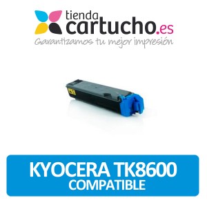 CARTUCHO DE TONER KYOCERA TK-8600 CYAN COMPATIBLE PARA LA IMPRESORA Toner Kyocera FS-C8600DN