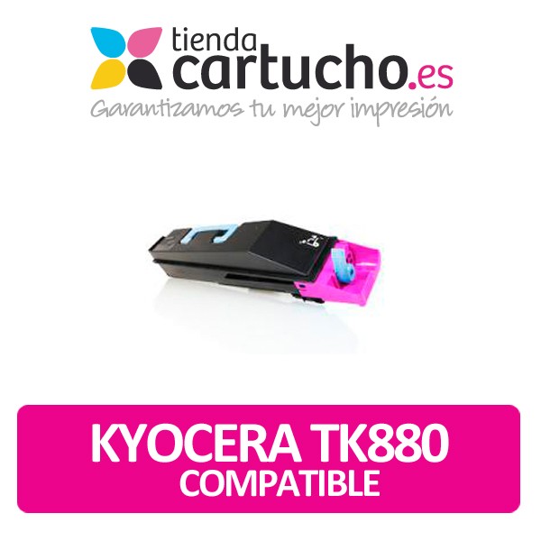 CARTOUCHE DE TONER KYOCERA TK-880 MAGENTA COMPATIBLE CARTOUCHE DE TONER KYOCERA TK-880 MAGENTA COMPATIBLE