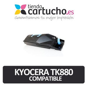 CARTUCHO DE TONER KYOCERA TK-880 NEGRO COMPATIBLE PARA LA IMPRESORA Kyocera FS-C8500DN