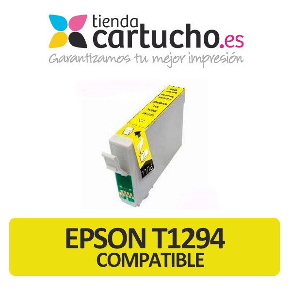 CARTOUCHE COMPATIBLE EPSON T1294 JAUNE CARTOUCHE COMPATIBLE EPSON T1294 JAUNE