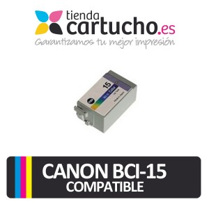 CARTUCHO COMPATIBLE CANON BCI-15 TRICOLOR PARA LA IMPRESORA Canon I 70