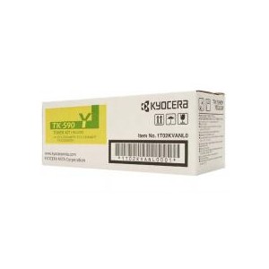Toner AMARILLO KYOCERA TK 590 ORIGINAL PARA LA IMPRESORA Toner Kyocera FS-C2126MFP