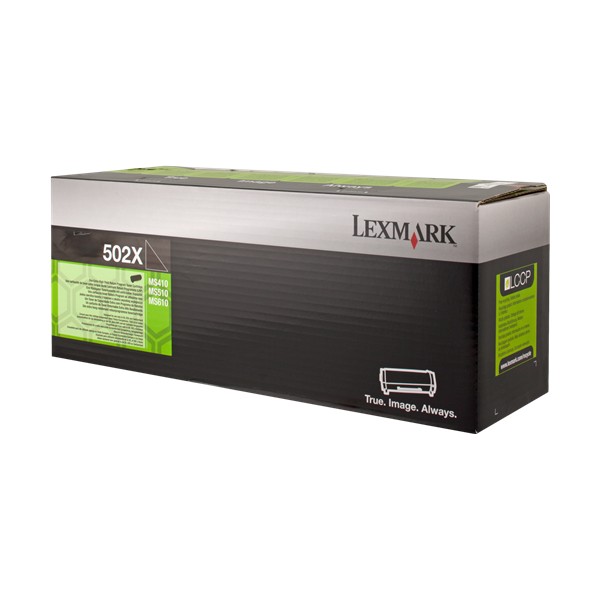 Toner Lexmark 502X original grande capacité (10.000 copias) Toner Lexmark 502X original grande capacité (10.000 copias)