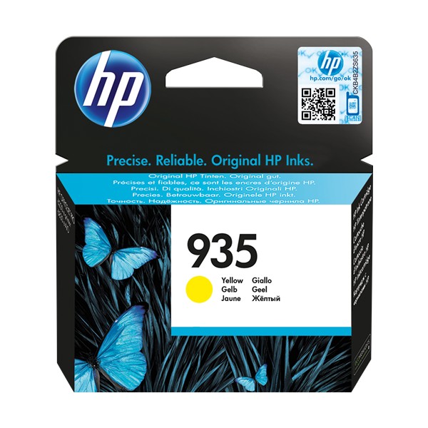 Hp 935 Jaune Cartouche De Encre Original Hp 935 Jaune Cartouche De Encre Original