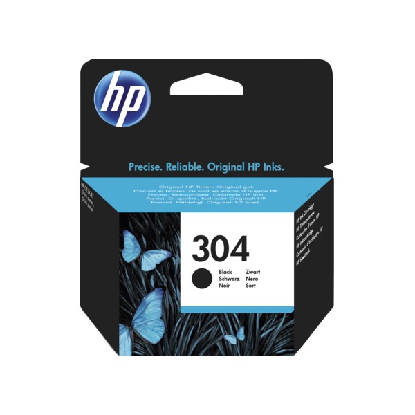 HP 304 Noir Encre Original HP 304 Noir Encre Original