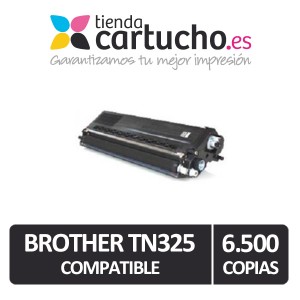 Toner NEGRO BROTHER TN 325 compatible, sustituye al toner original TN-325BK PARA LA IMPRESORA Toner imprimante Brother DCP-9270CDN
