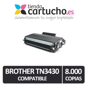 Toner Compatible TN3430 TN3480 de 8.000 páginas PARA LA IMPRESORA Toner imprimante Brother DCP-L5500DN