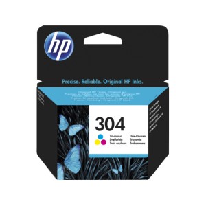 HP 304 Color Tinta Original  PARA LA IMPRESORA Cartouches d'encre HP Deskjet 3755