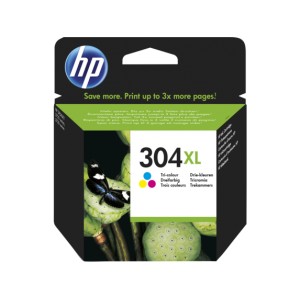 HP 304XL Tricolor Tinta Original  PARA LA IMPRESORA Cartouches d'encre HP Deskjet 2632