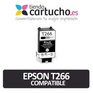 Cartucho de tinta compatible Epson T266 Negro PERTENENCIENTE A LA REFERENCIA Encre Epson T266 / T267